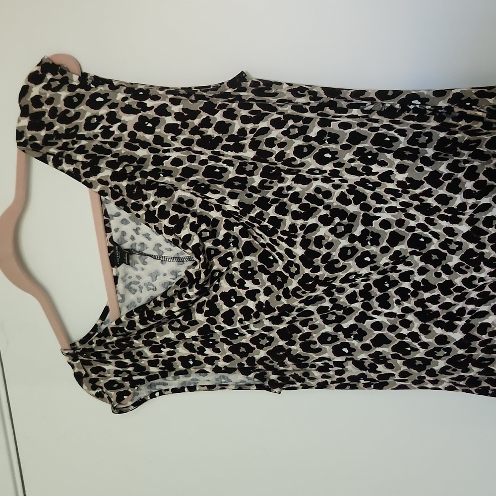 Ann Taylor Leopard Print Dress - Picture 3 of 3